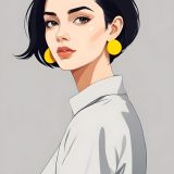 el-retrato-de-una-hermosa-mujer-de-dibujos-animados
